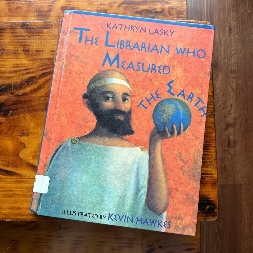 Vintage 1994 The Librarian Who Measured The Earth (Eratosthenes) Hardcover Book